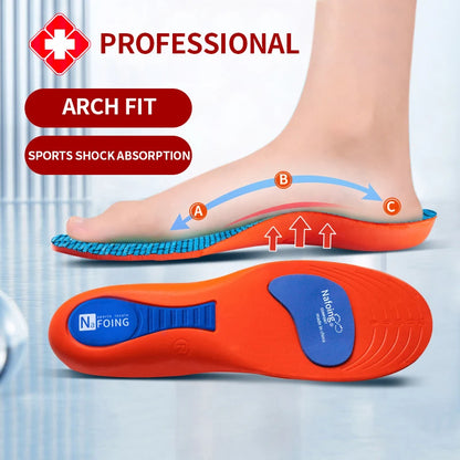 Sport Orthopedic Insoles Feet Men