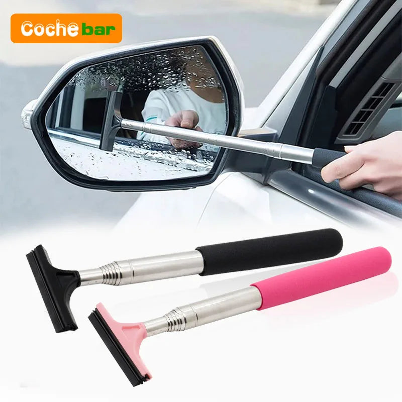 Car Rearview Mirror Wiper Cleaning