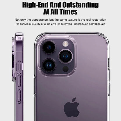 Luxury Clear Silicone Phone Case