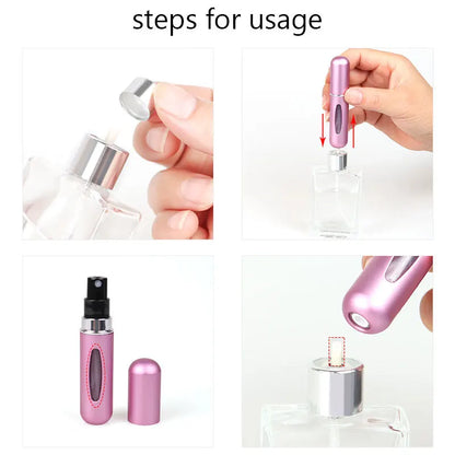 Perfume Refill Bottle Refillable Spray