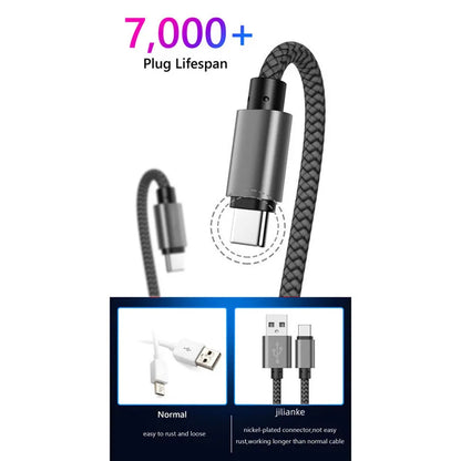 Nylon Data Cable Fast Charger