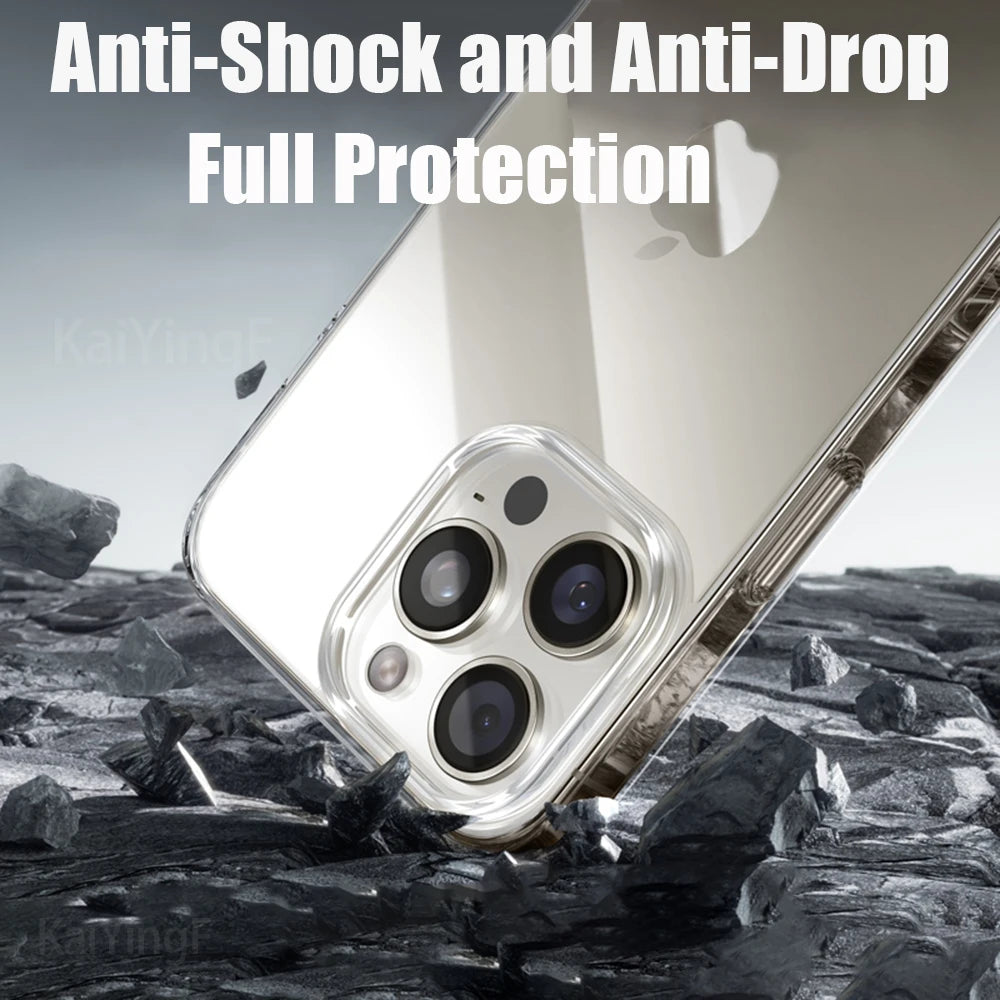 Luxury Transparent Case Soft TPU