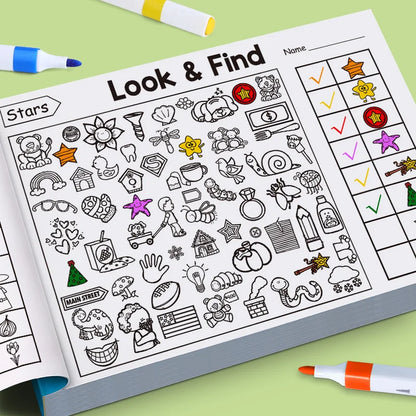 Children's Search Game Enhance Visual