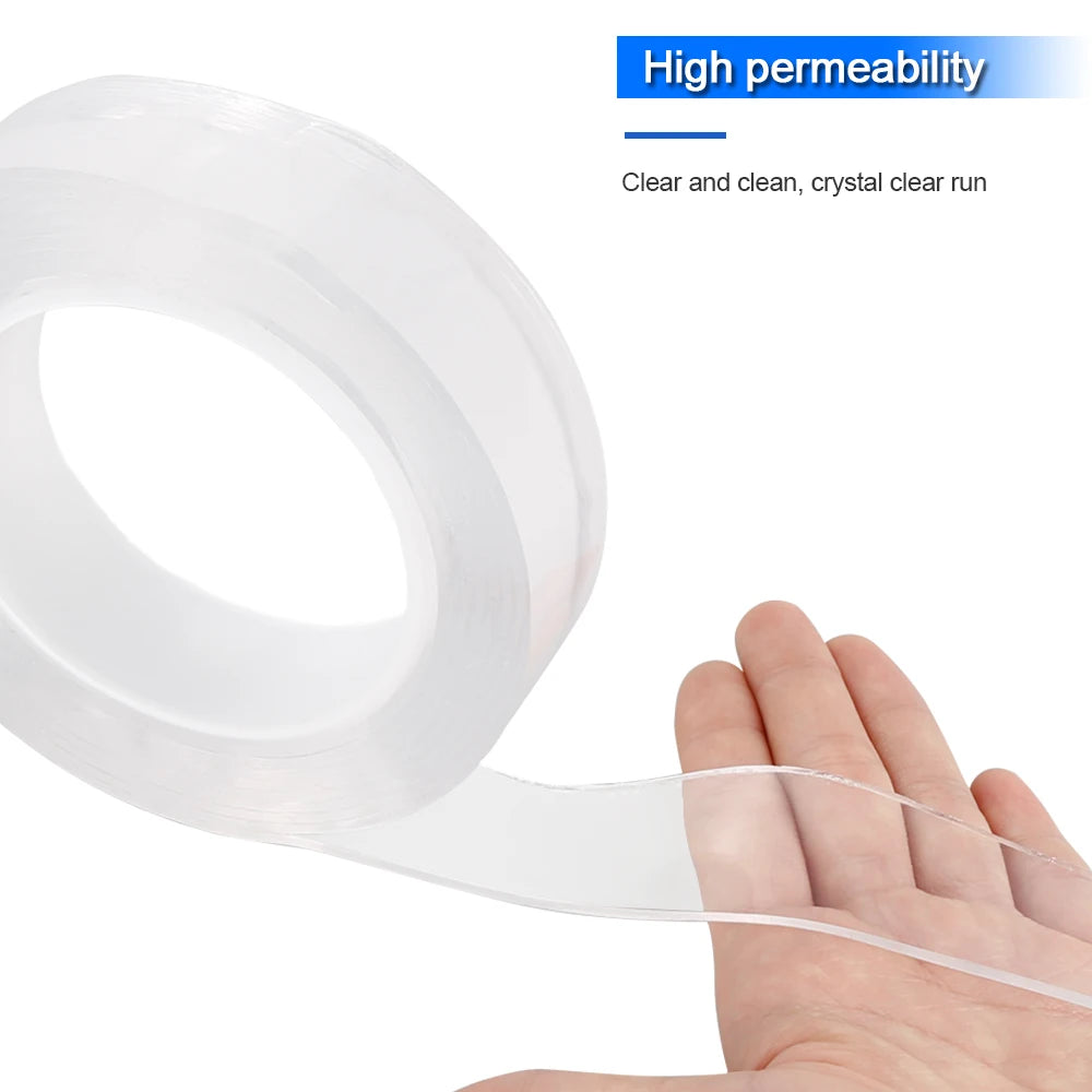 Double Sided Tape Transparent Acrylic