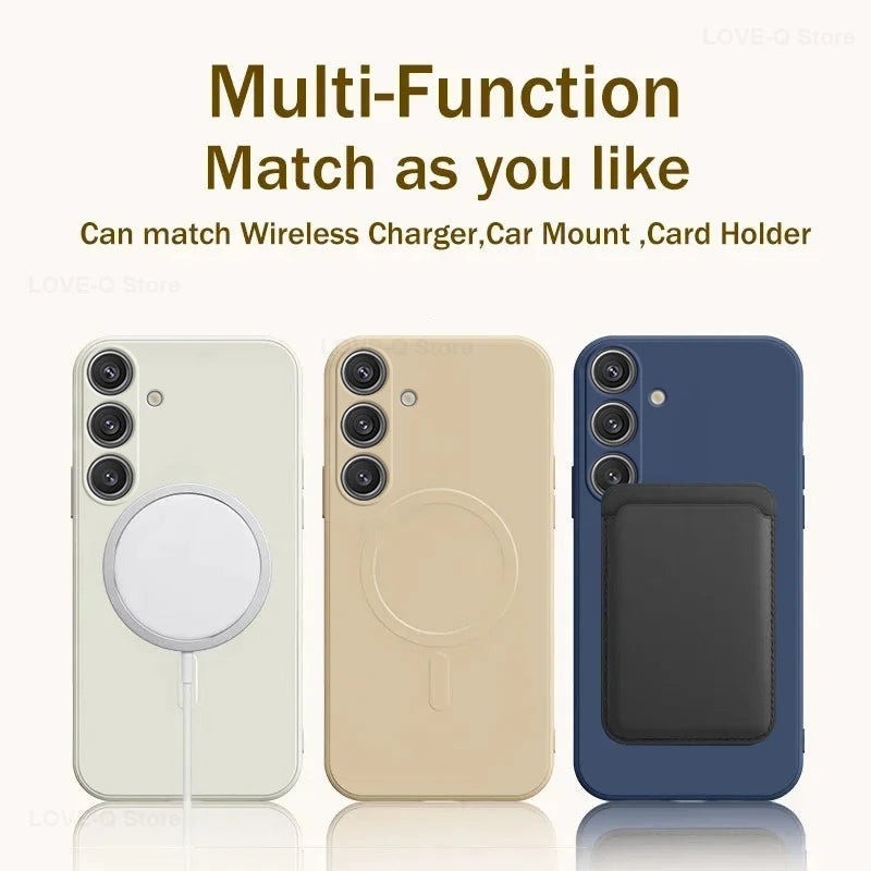 Magnetic Wireless Charge Case S