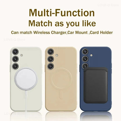 Magnetic Wireless Charge Case S