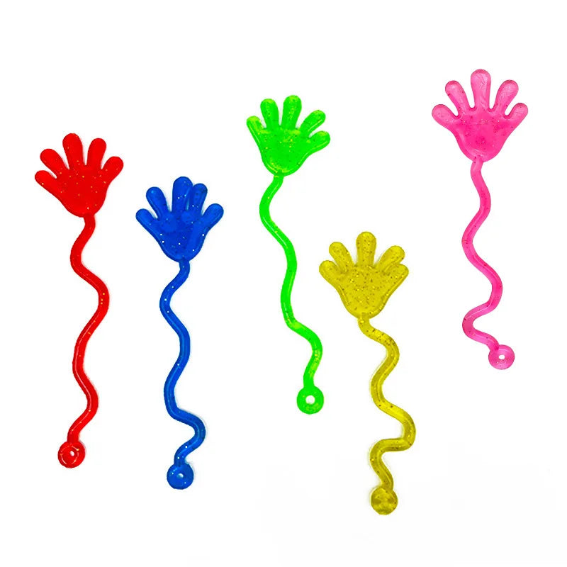 Funny Glitter Sticky Hands Toy