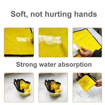 30x60cm Microfiber Car Cleaning Towels