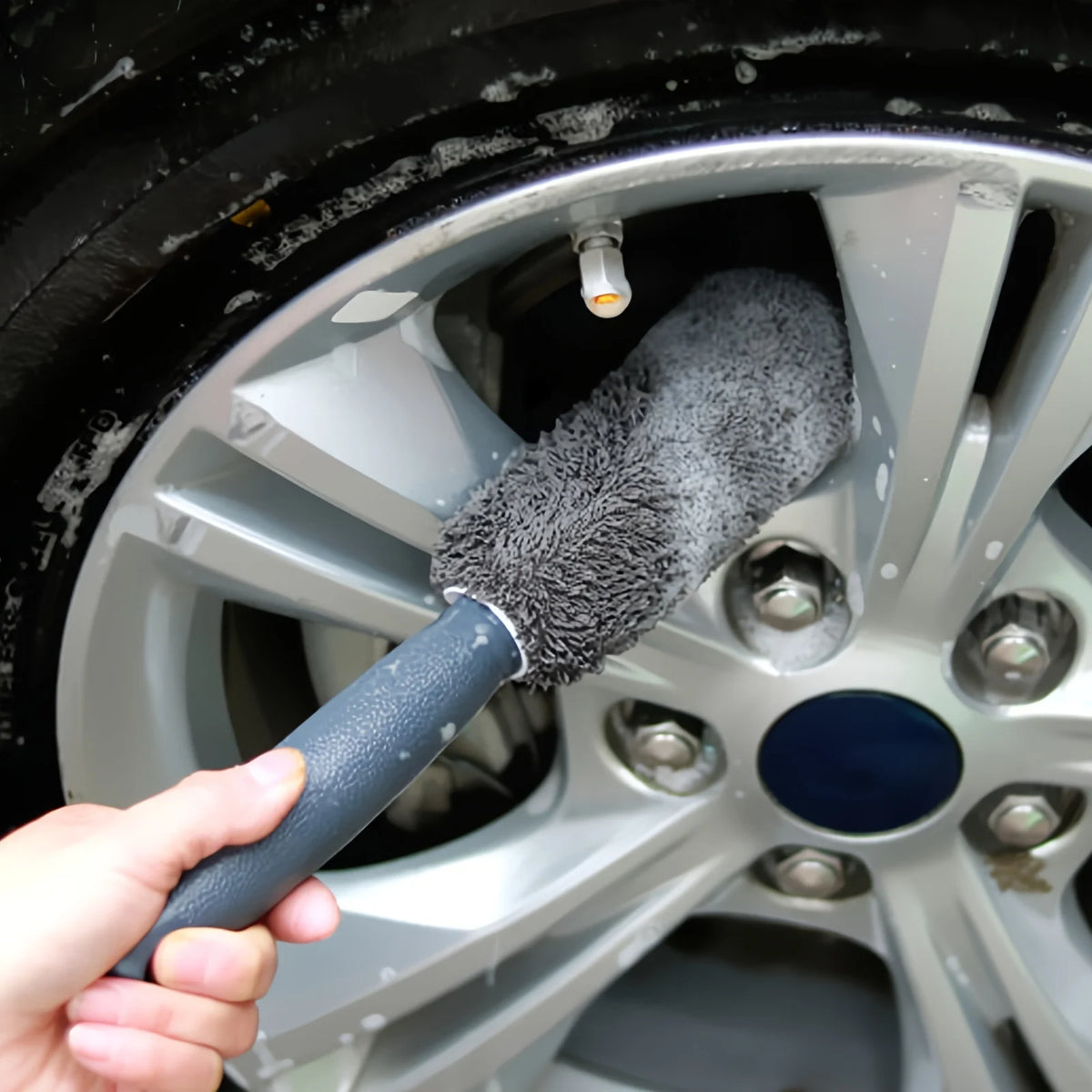 Microfiber Car Tire Brush Effective