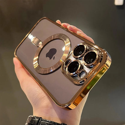 Luxury Magnetic Plating Clear Case