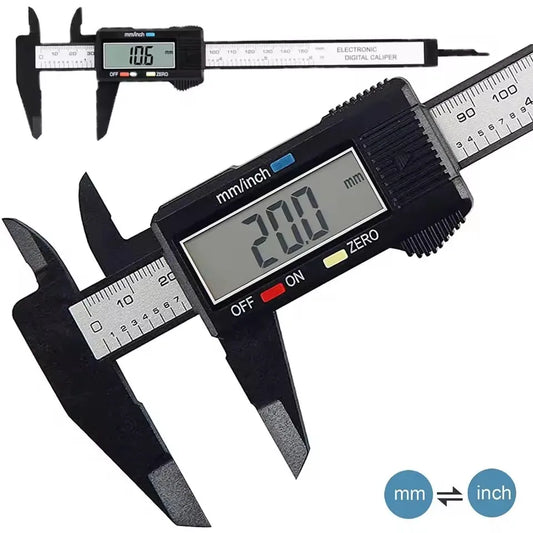 Electronic Digital Caliper Carbon Fiber