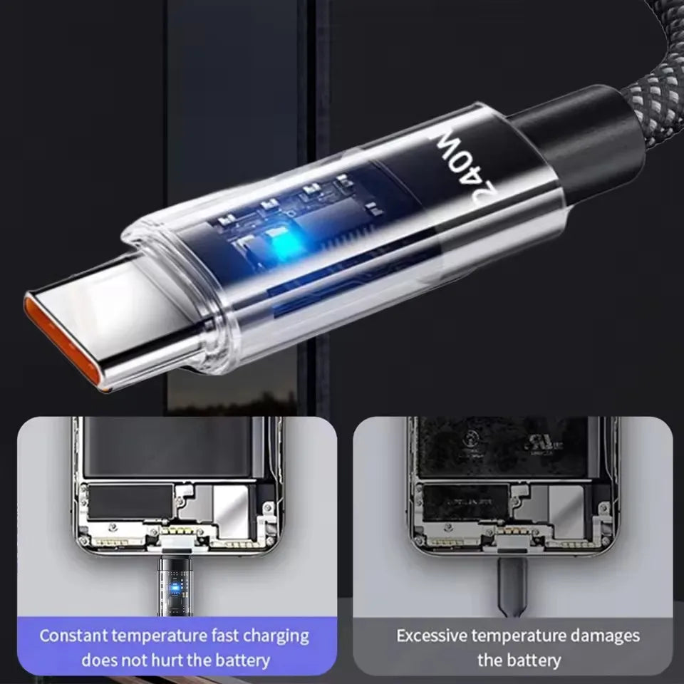 Nylon USB Type C Fast