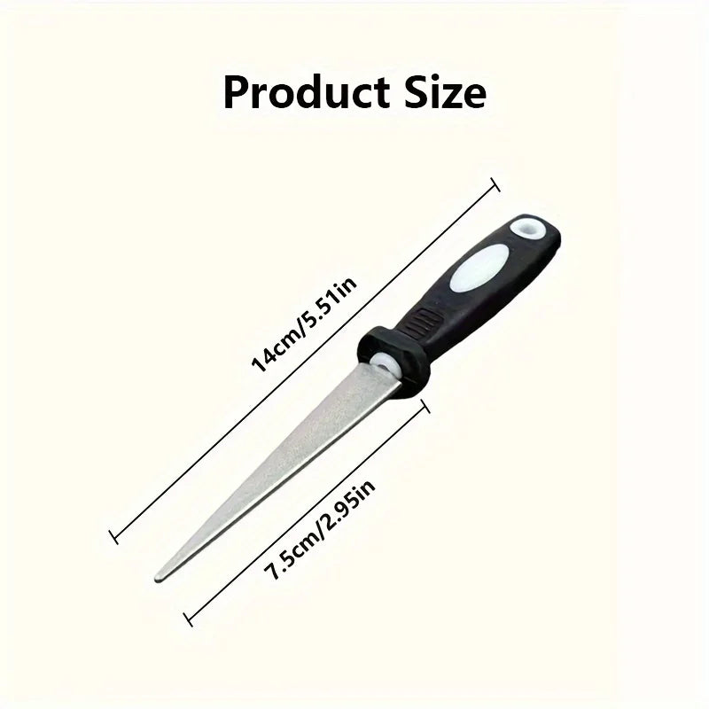 Diamond Sharpener Metal Double Sand