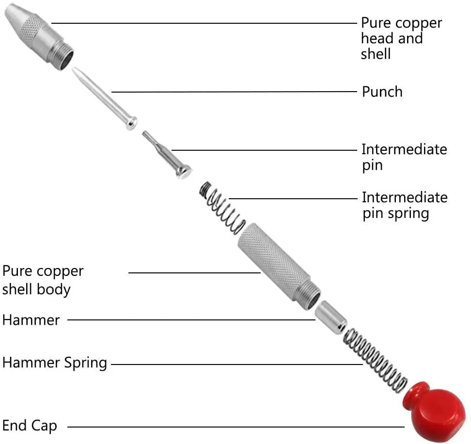 Automatic Center Punch Metal Woodworking