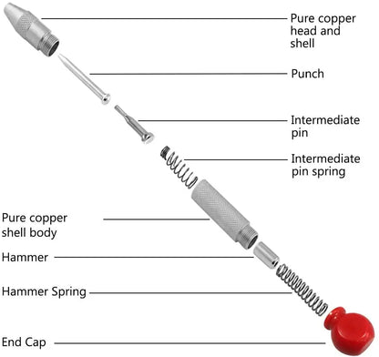 Automatic Center Punch Metal Woodworking