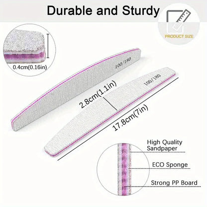 Nail File Sandpaper Strong Thick