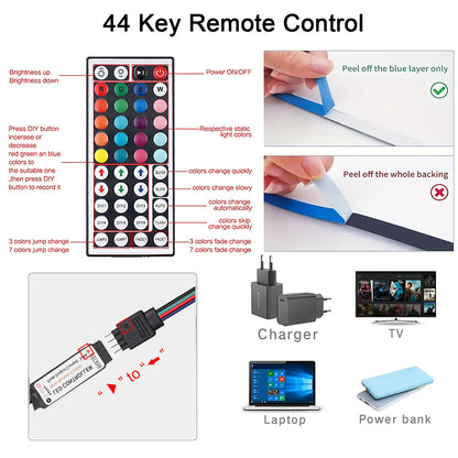 Led Strip Lights Key Remote