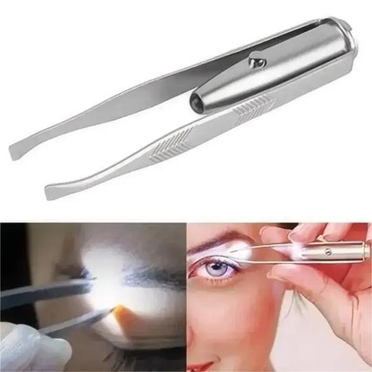 Stainless Steel Eyebrow Tweezer Smart