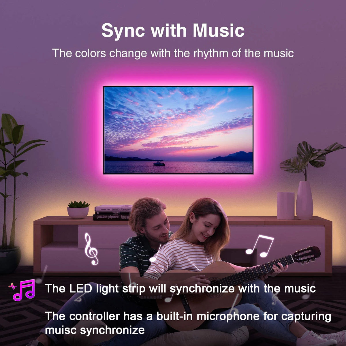 Led Strip Lights Music Sync