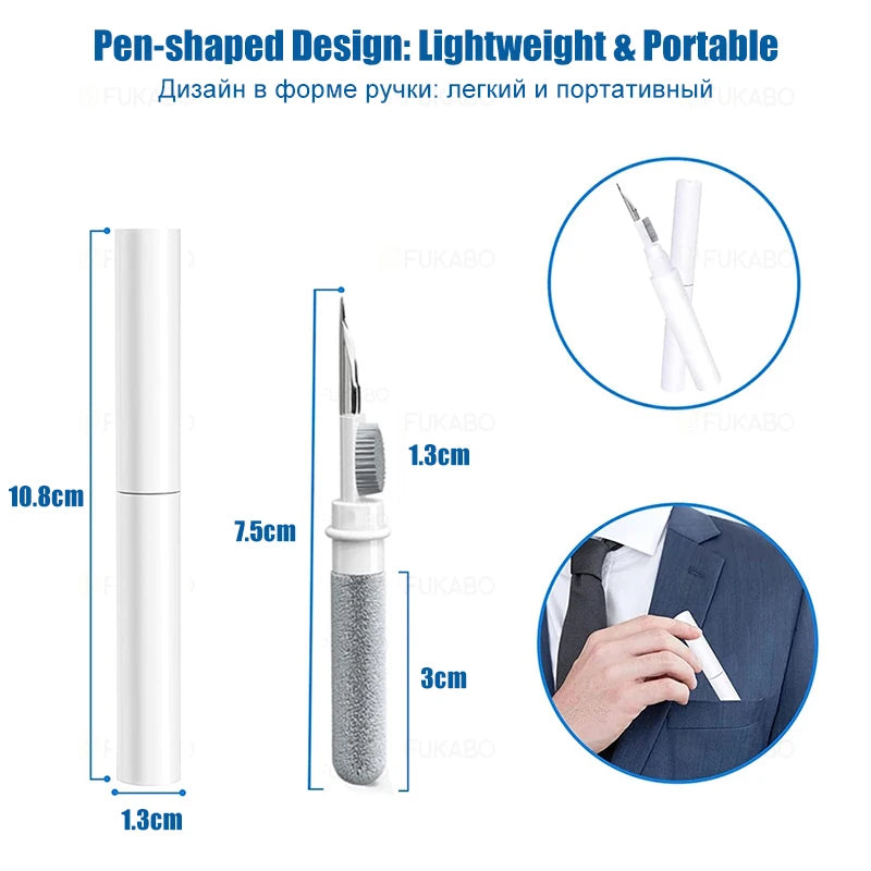 Earphone Cleaning Brush 3-in-1