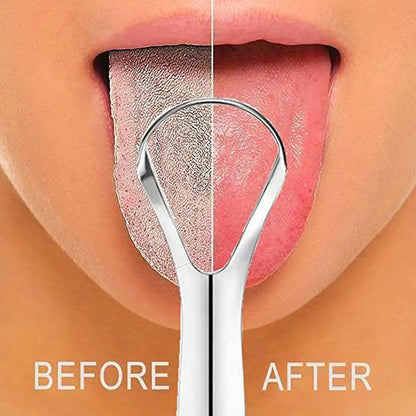 Single Layer Tongue Scraper Reusable