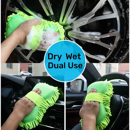 Microfiber Car Washer Sponge Cleaning