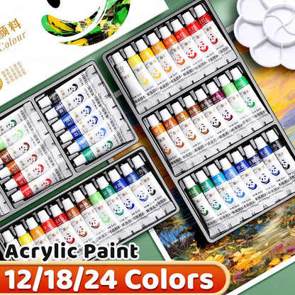 Acrylic Paint Colors Water-proof Art