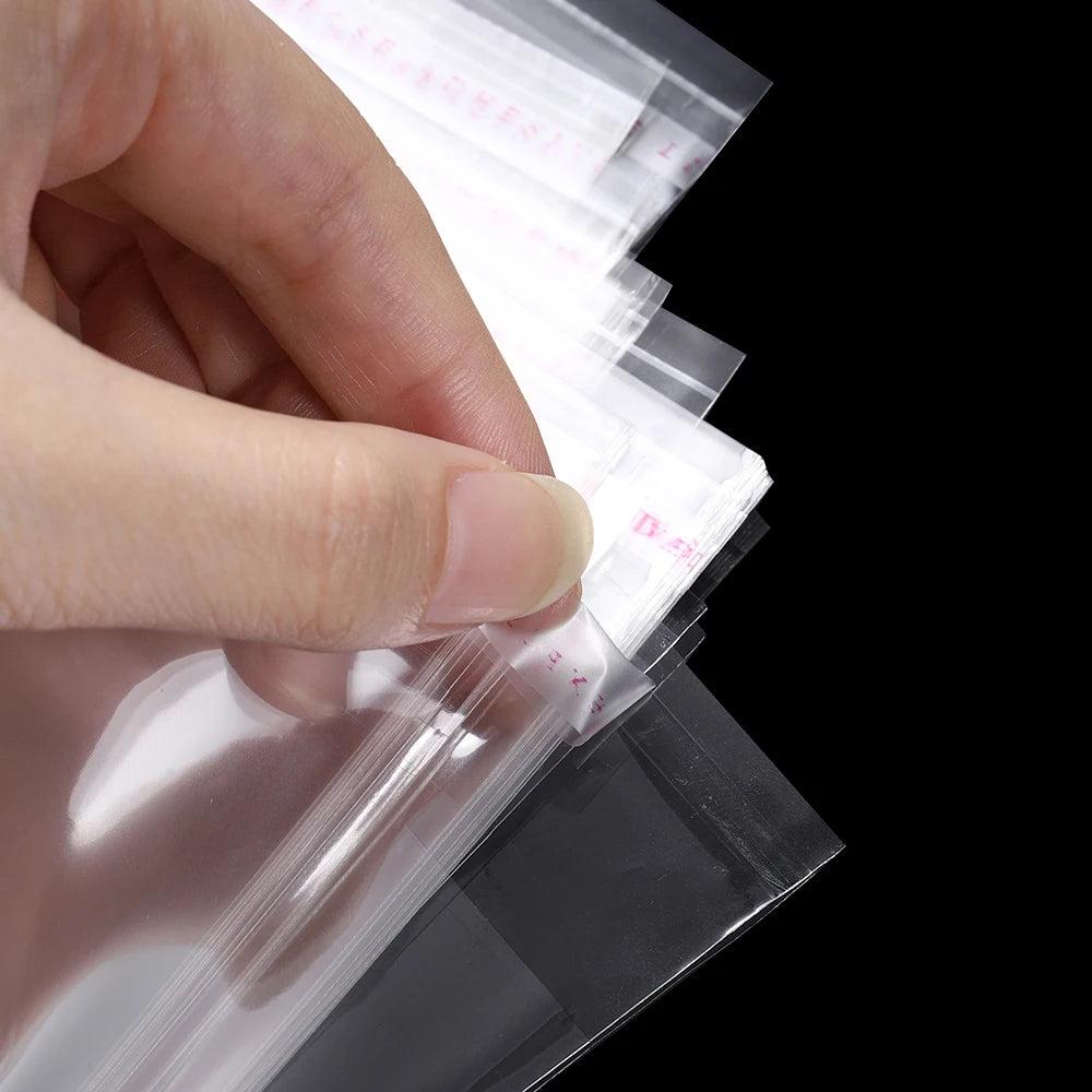 Lot Transparent Self Adhesive Seal