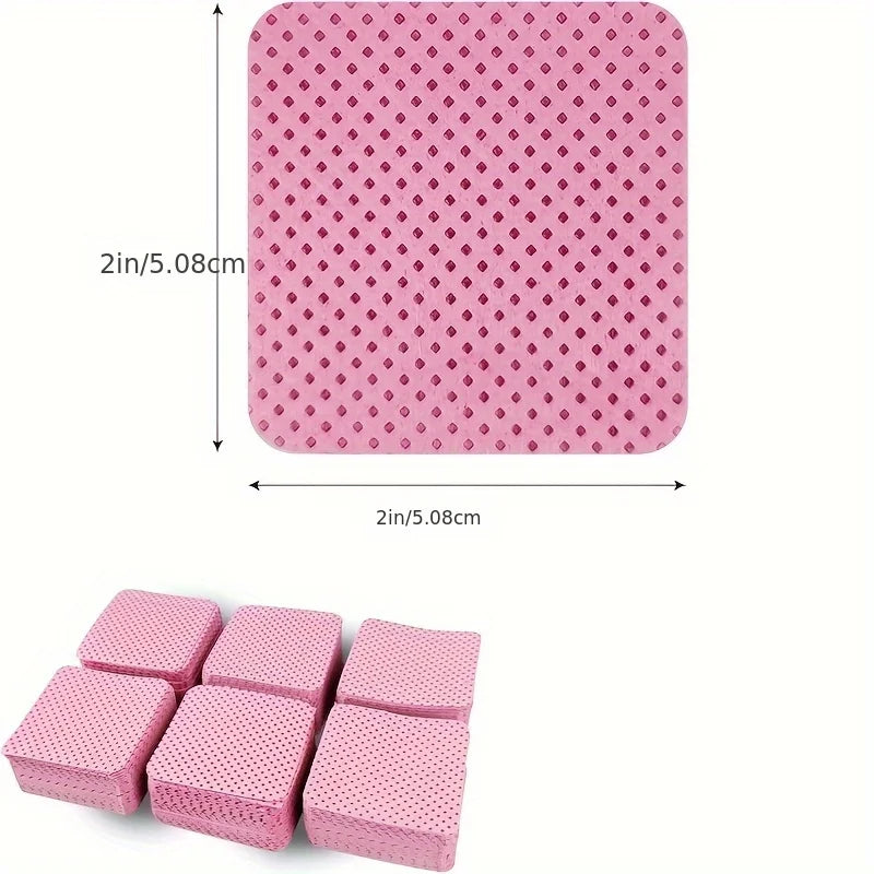 Lint-free Nail Wipes Absorbent Removing