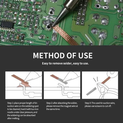 Desoldering Braid Welding Solder Remover