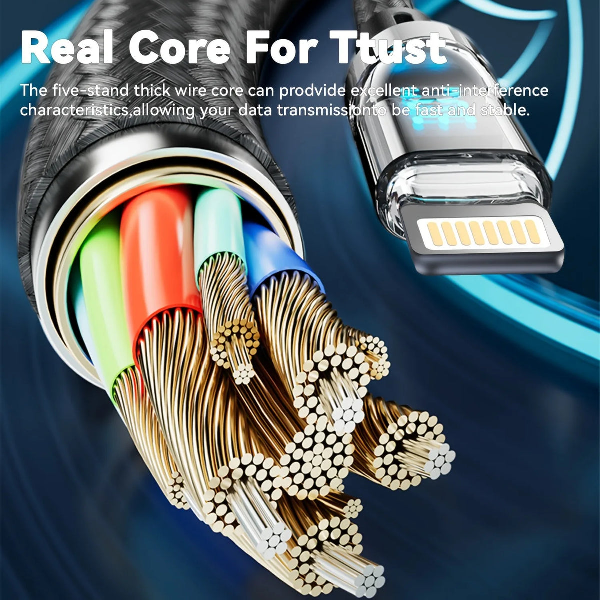 PD Fast Charge Cable LCD