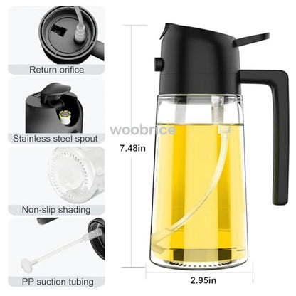 2in1 Spray Oil Dispenser Sprayer