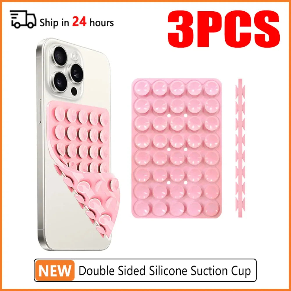Double Sided Silicone Suction Cup