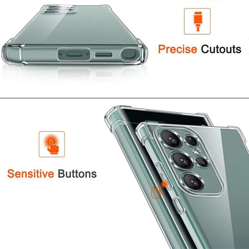 Clear Case Shockproof Cover