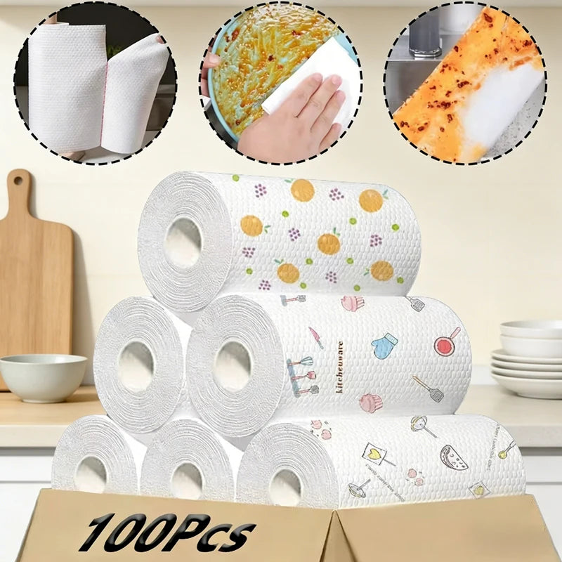 One Roll Lazy Rag Absorbent