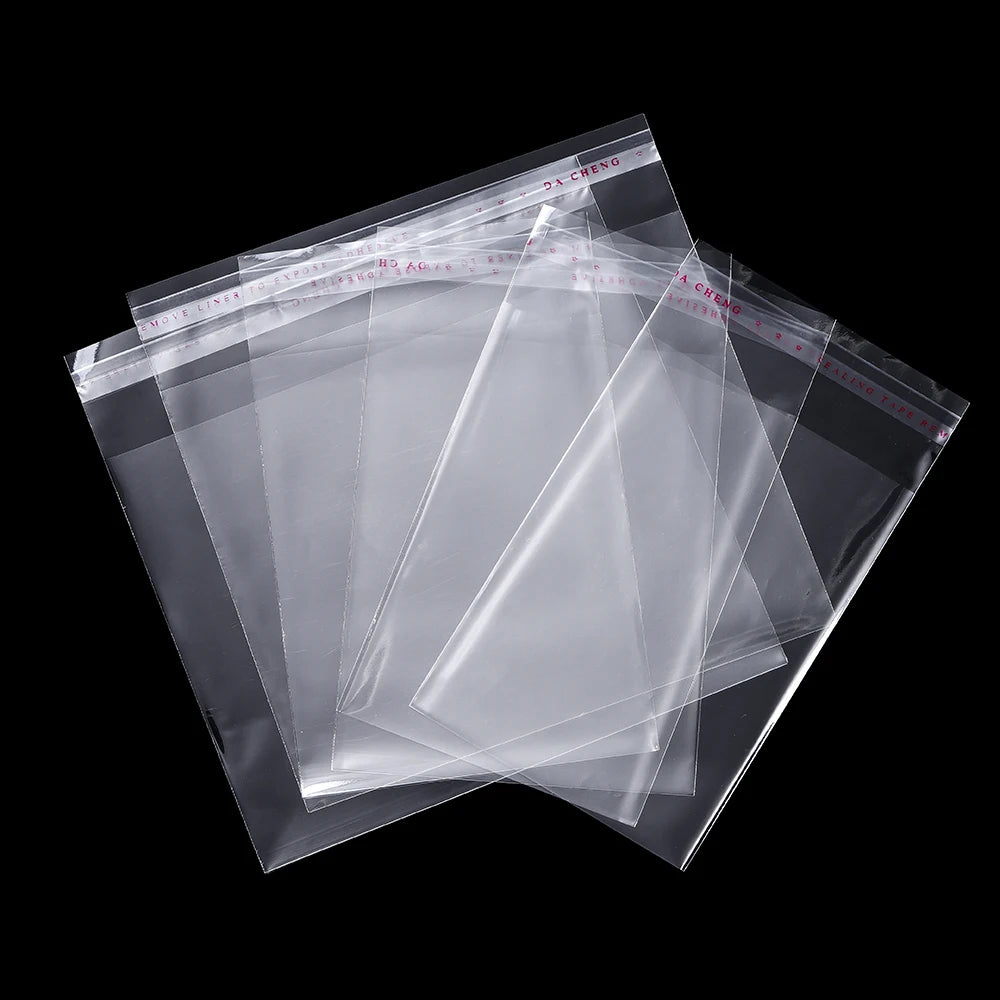 Lot Transparent Self Adhesive Seal
