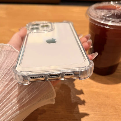 Luxury Shockproof Transparent Case X