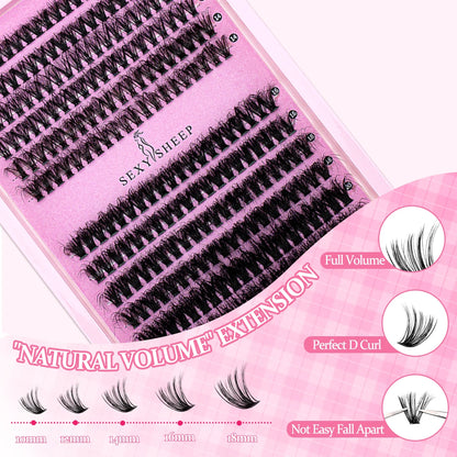 DIY Clusters Lashes 40d60d Eyelash