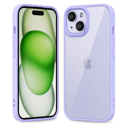 Colour Back Transparent Shockproof Phone