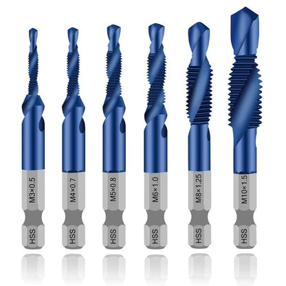 Hex Shank Titanium Plated HSS