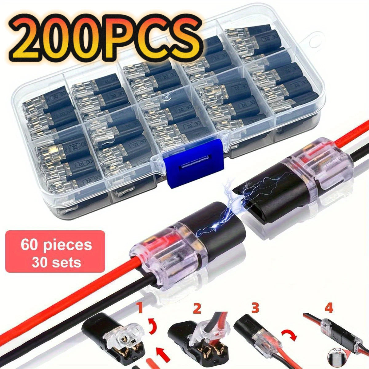 Electric Wire Connector No Strip