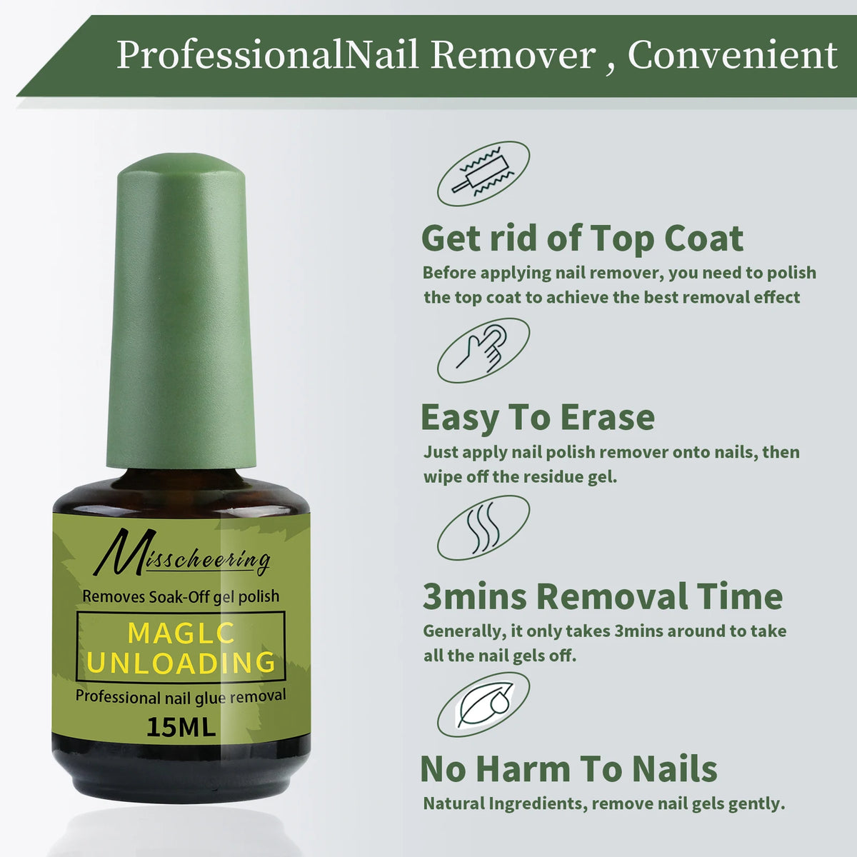 Misscheering Magic Fast Nail Gel