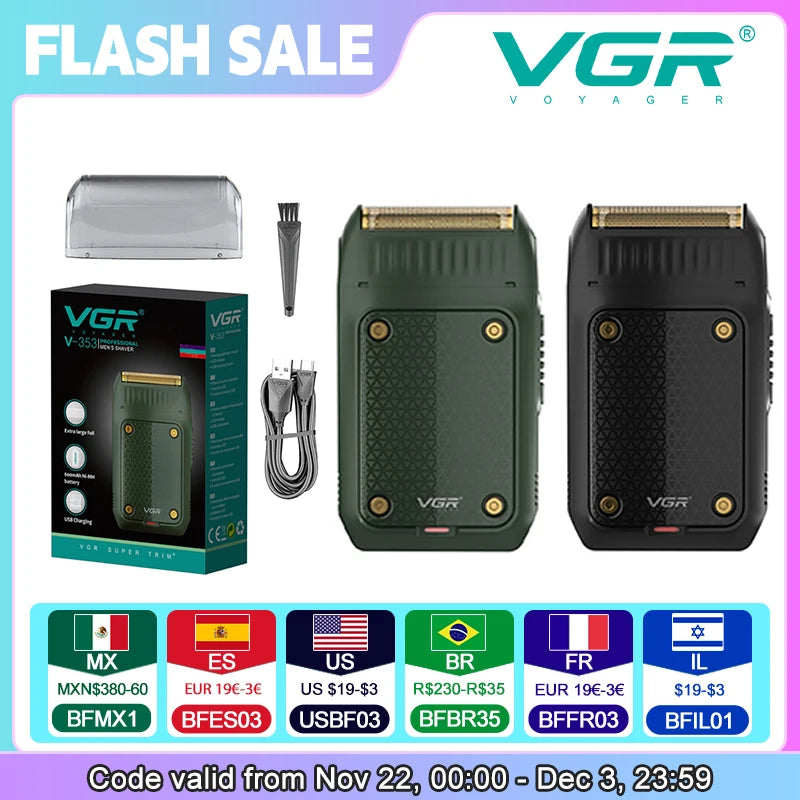 VGR V-353 Shaver Razor Electric