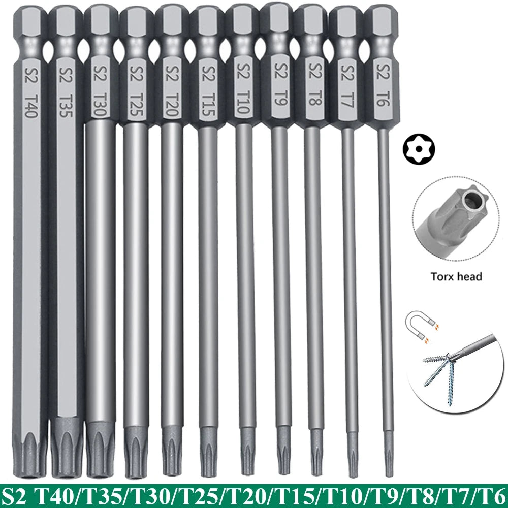Torx Security Bit Steel Magnetic