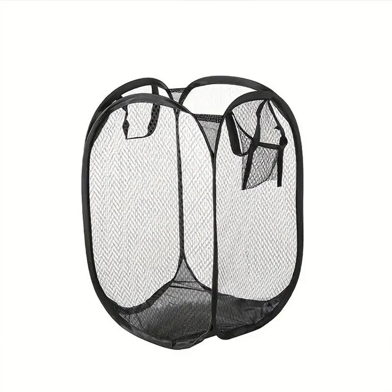 Mesh Pop-up Laundry Basket Foldable