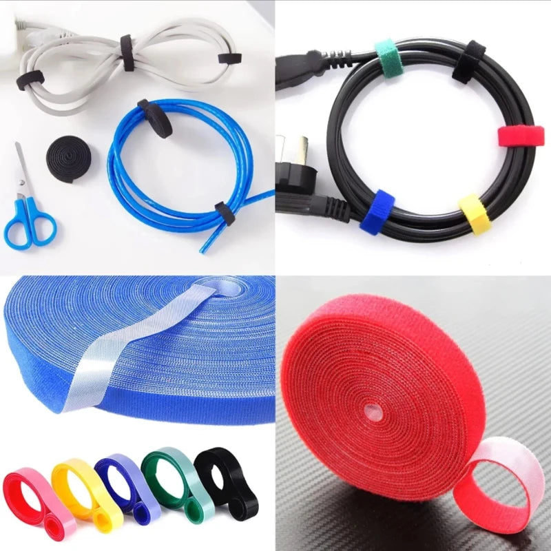Hook Loop Fastener Cable Organizer
