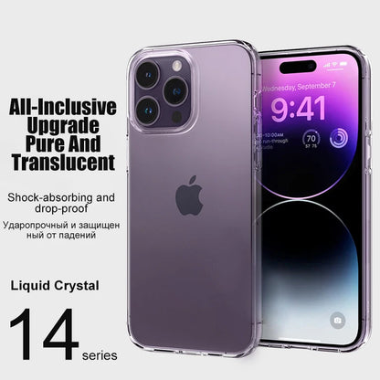 Luxury Clear Silicone Phone Case