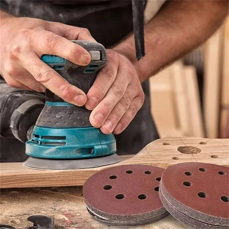 Hole Sandpaper Woodworking Metal Grinding