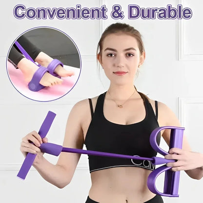 Tube Pedal Tension Rope Fitness