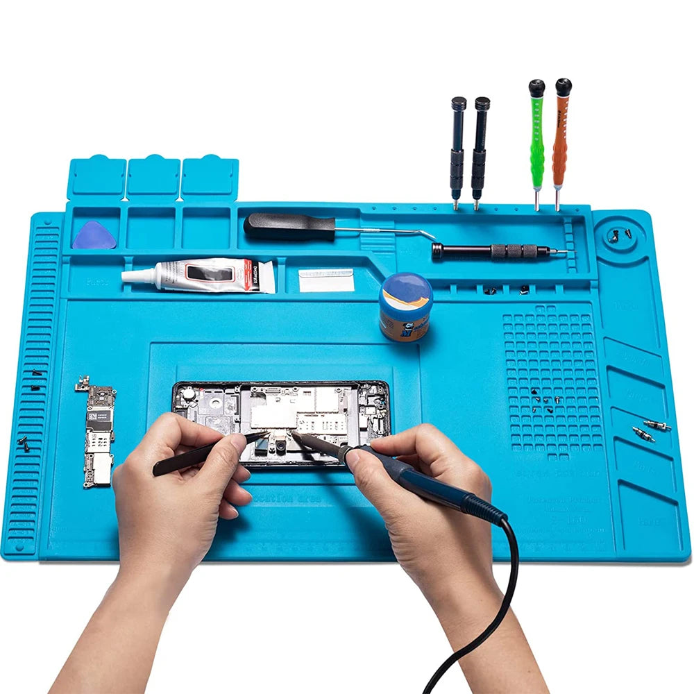 Soldering Station Mat Silicone Work